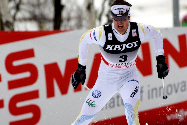 Sprint, Jesper Modin, Sverige, skidor, Emil Jonsson