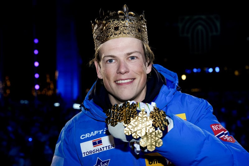 Kung av skid-VM 2025. Foto: Lise Åserud/TT Kung av skid-VM 2025. Foto: Lise Åserud/TT