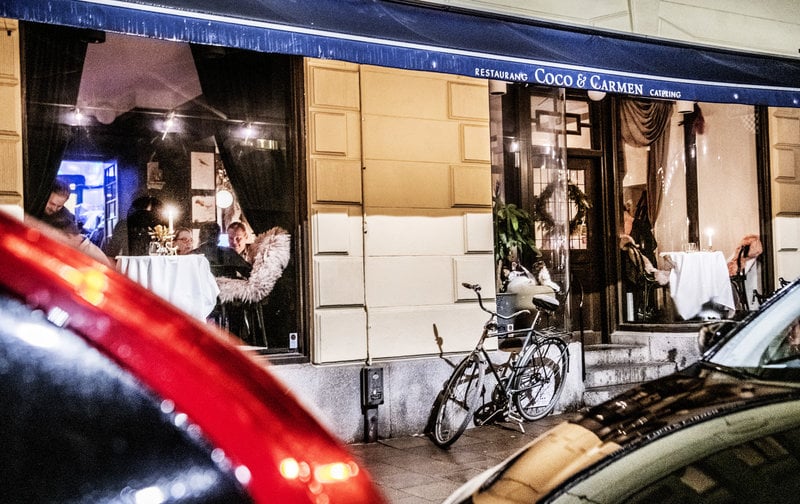 Coco & Carmen på Banérgatan i Stockholm 2019. Foto: Tomas Oneborg/TT