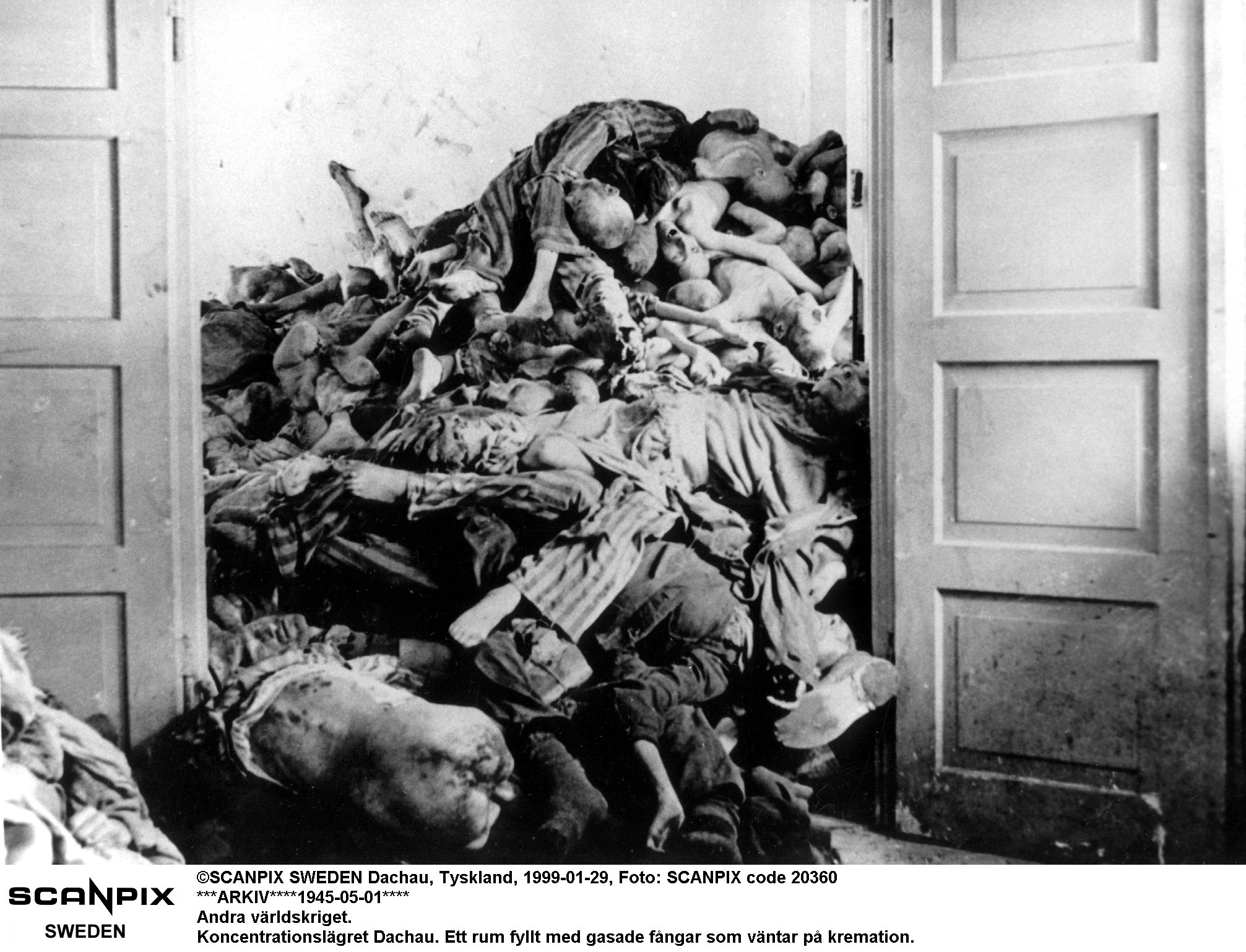 Koncentrationslägret Dachau i Tyskland hade 32 000 dokumenterade mord och flera tusentals odokumenterade.