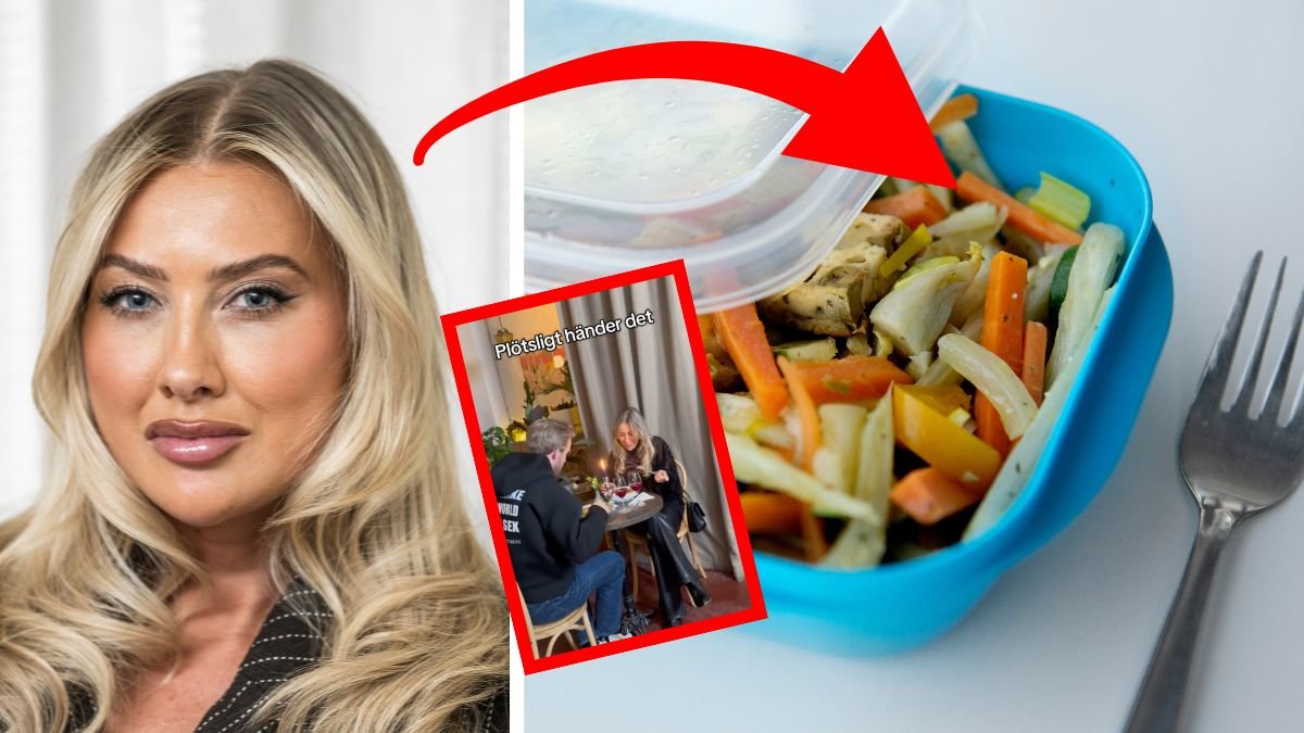 Lagade matlådor i en månad – fick dejt med Hanna Friberg