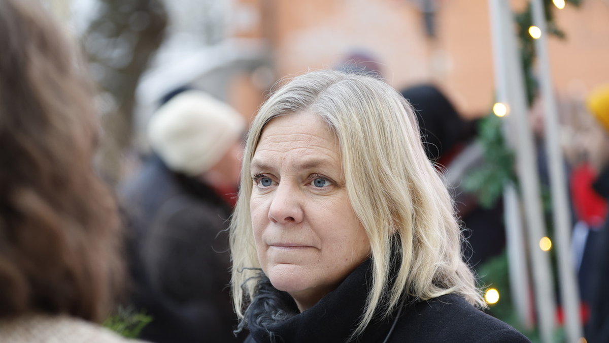 Socialdemokraternas partiledare Magdalena Andersson säger att partiet ska säkerställa att man går till botten med vad som skett angående misstankar om kopplingar till gängkriminella i S i Botkyrka. Arkivbild.