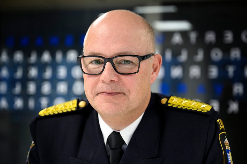 Narkotikan eldar på våldsspiralen, säger Johan Norrman, chef för Tullverket. Arkivbild.