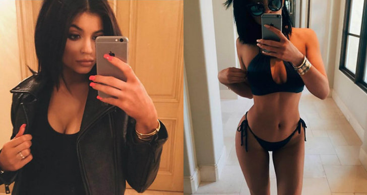Kylie Jenner, Snapchat, instagram, Familjen Kardashian