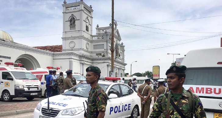 Explosion, Sri Lanka