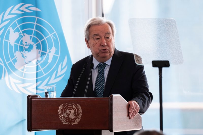 FN:s generalsekreterare António Guterres. Arkivbild.