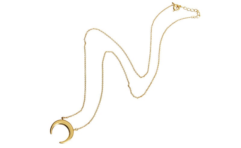 Halsband med måne