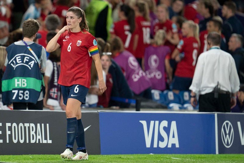 Norges lagkapten Maren Mjelde.