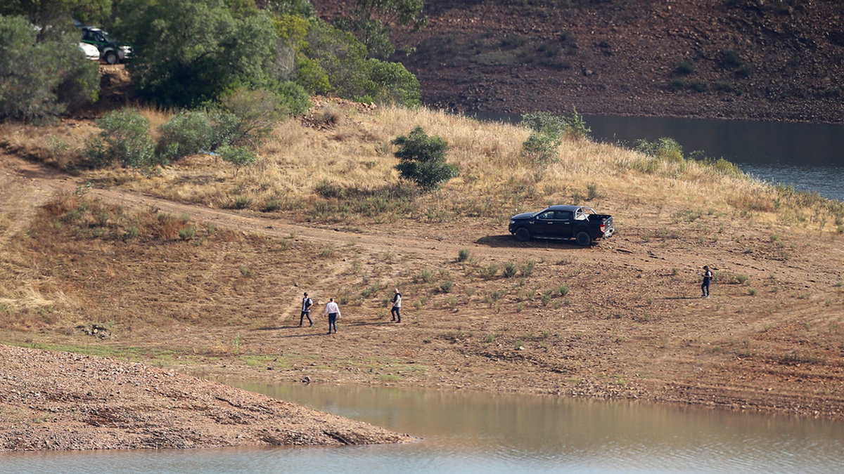 Dammen, omkring fem mil från platsen där försvinnandet skedde, har undersökts tidigare i utredningen. Då gjordes inga viktiga fynd. Arkivbild.