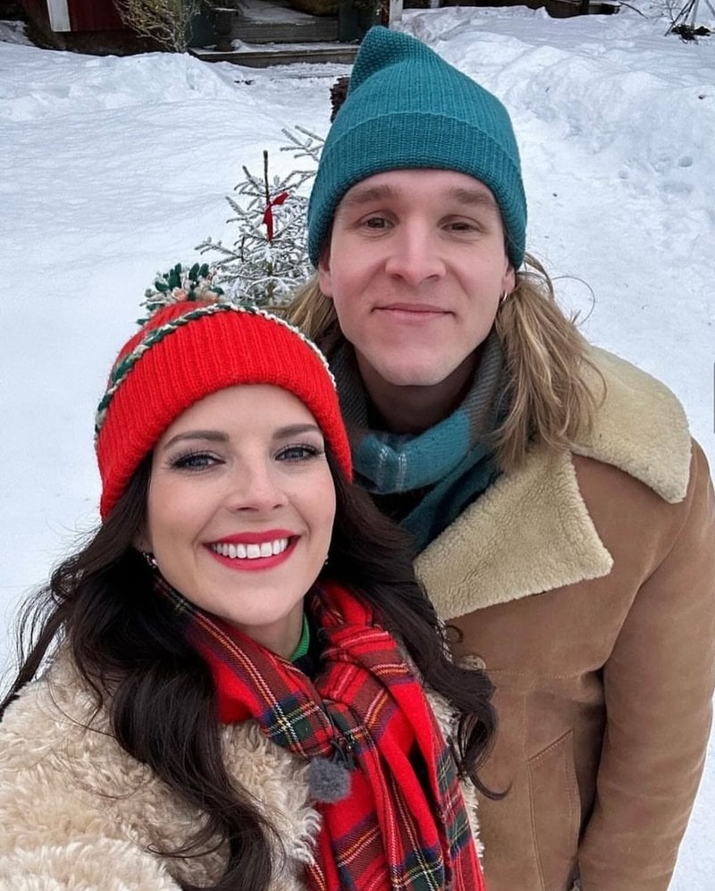Malin Olsson och Simon Preyon. Malin Olsson och Simon Preyon.