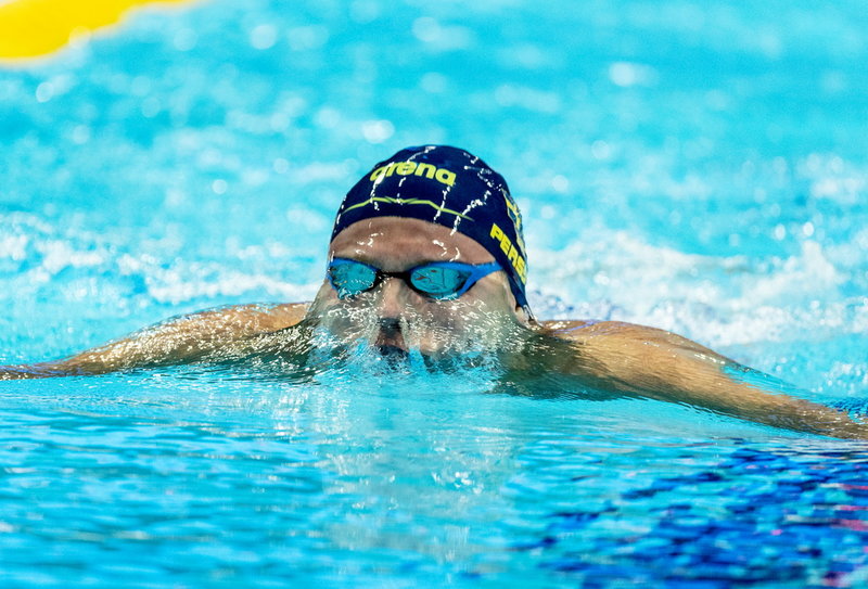 Erik Persson gick till semifinal med fjärde tid.