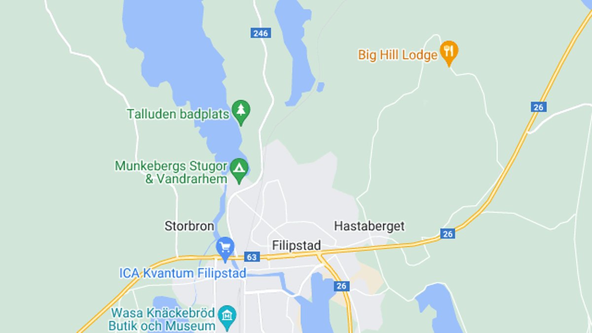 Google maps, Filipstad