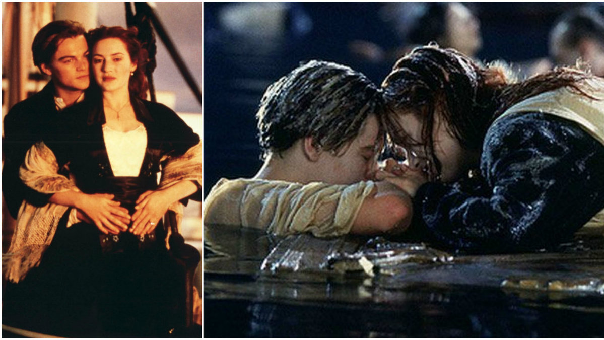 Många menar att Jack hade fått plats på dörren med Rose, i filmen Titanic.