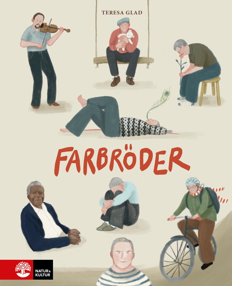 Teresa Glad skildrar nio farbröder som hon har intervjuat. Pressbild.