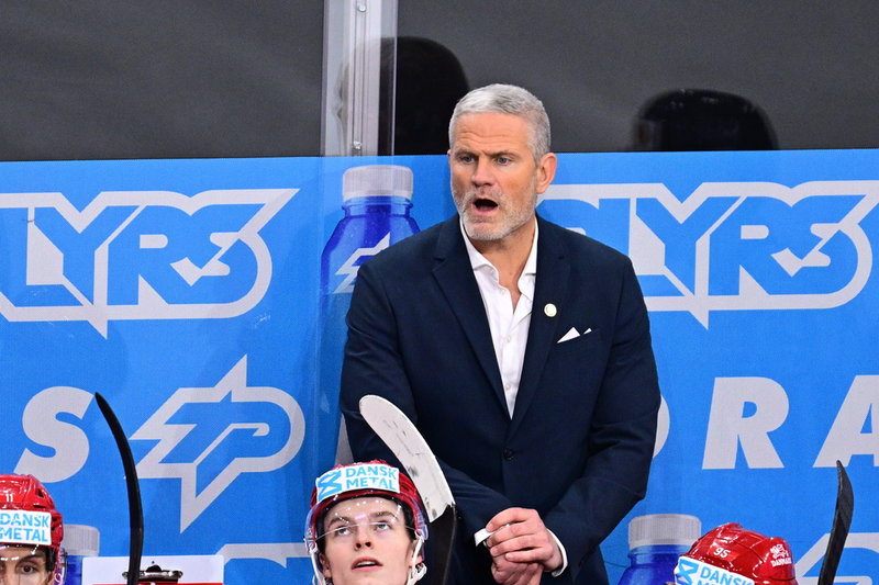 Danmarks förbundskapten Mikael Gath.