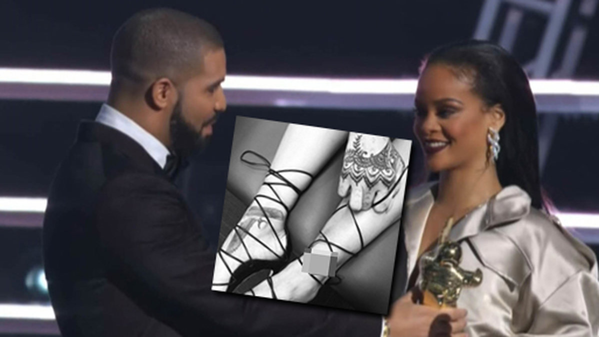 Rihanna har skaffat en kärlekstatuering till Drake. 