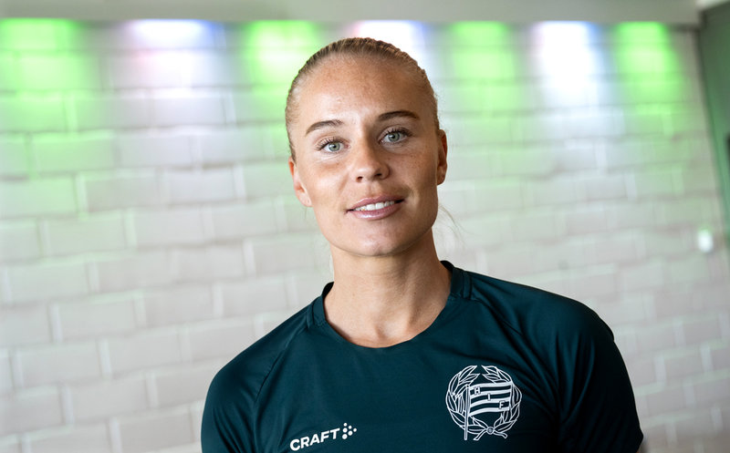 "Jag trodde inte att det var så lågt och det gör mig ledsen att höra", säger Hammarbys Stina Lennartsson.