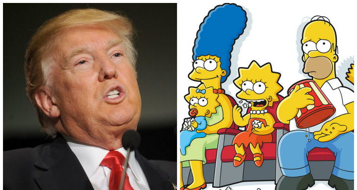 Donald Trump, The Simpsons