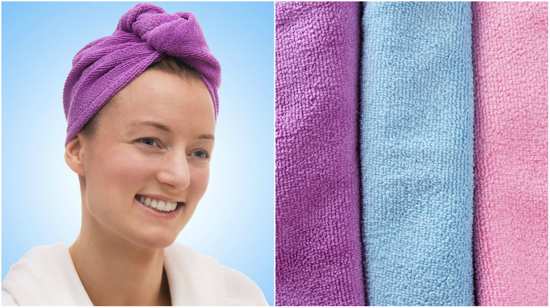 Towel twister – handduk som torkar håret