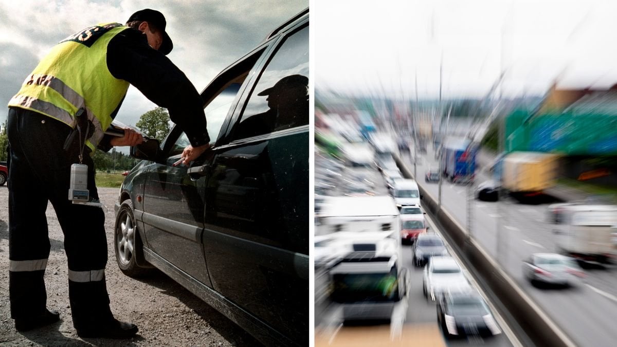 Rattfylla, narkotika och skulder – det hittade polisen på E18