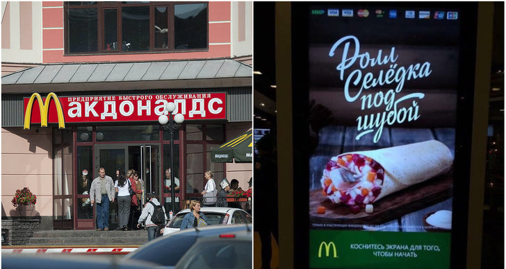 McDonalds, Sill, Ryssland, Moskva