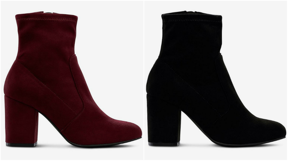 Boots i burgundy Boots i burgundy