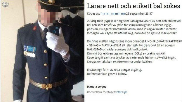 Söker militär