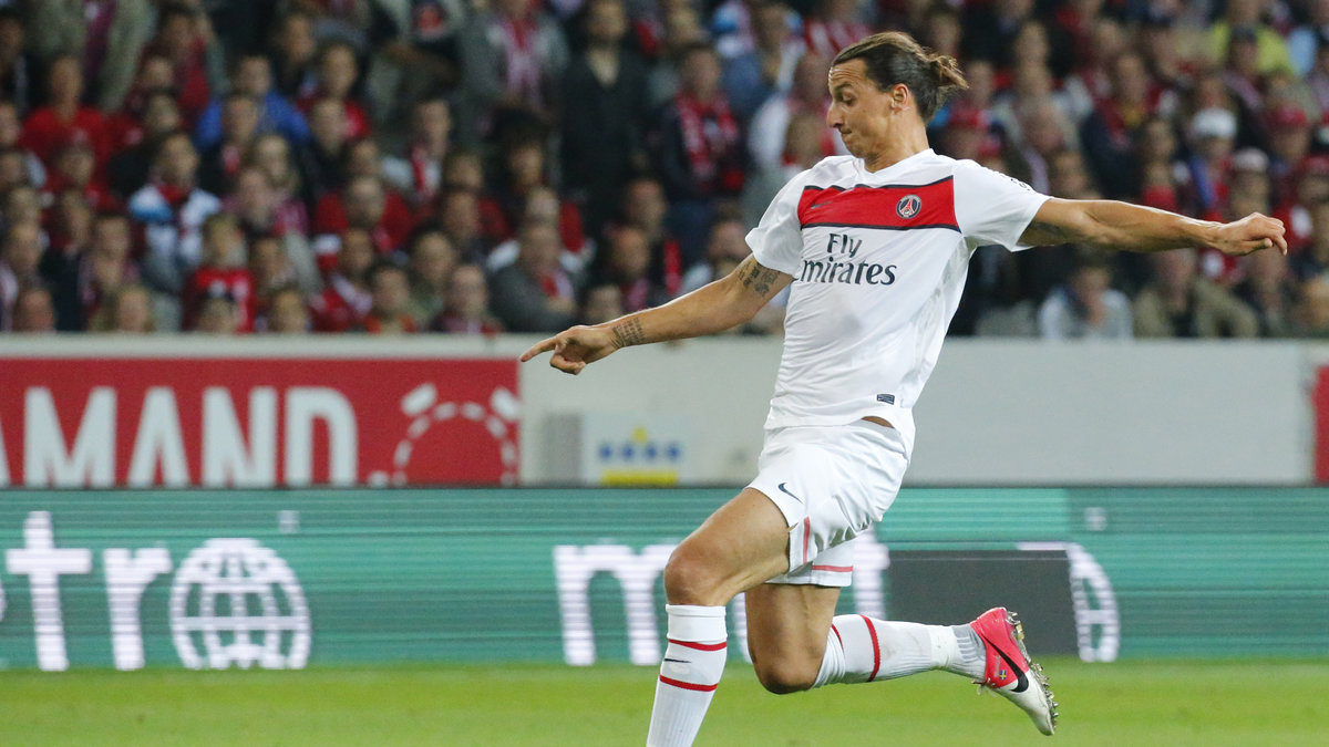 Zlatan är den enda som har gjort mål i PSG på fyra ligamatcher. 