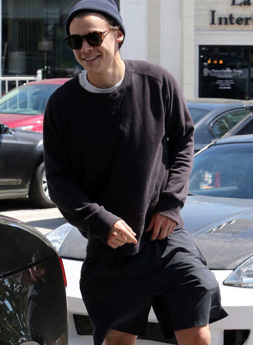 Harry Styles i Beverly Hills. Harry Styles i Beverly Hills.