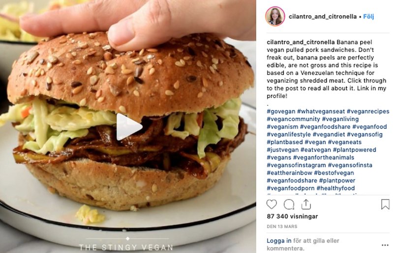 Vegan pulled pork 
