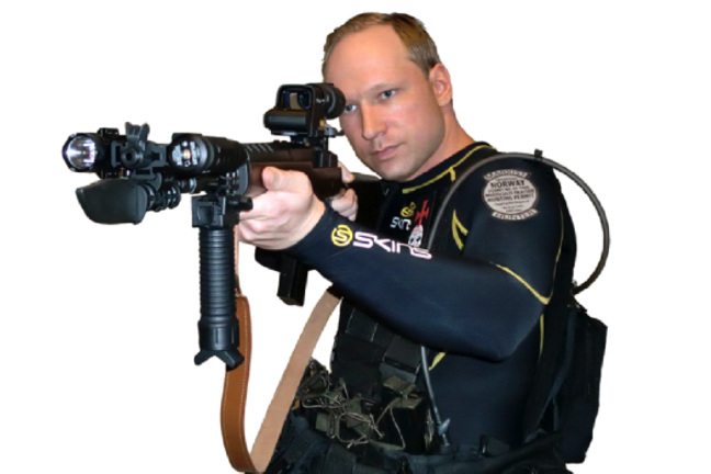 Anders Behring Breivik var medlem i en pistolklubb i Oslo.