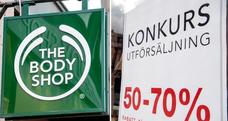 The Body Shop, Konkurs