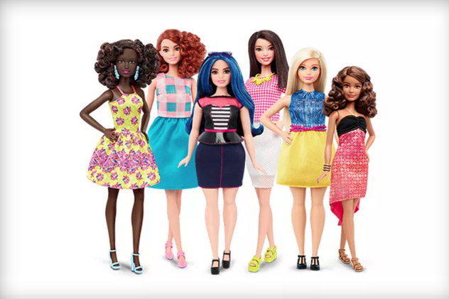Barbie, Mattel, Kroppsideal