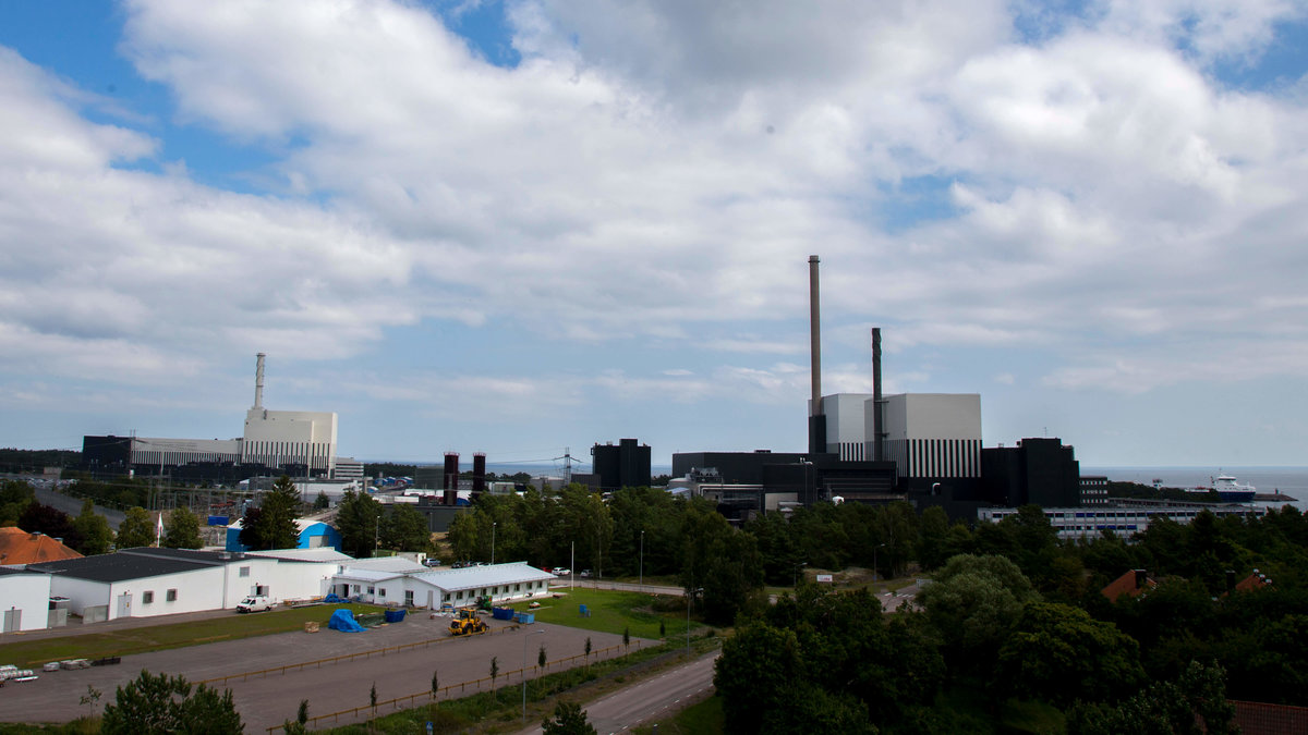 Det har hittats ett misstänkt föremål vid kärnkraftverket i Oskarshamn.