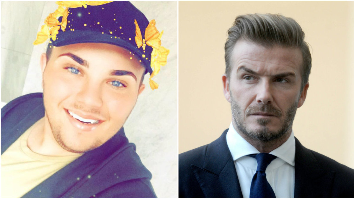 Jack har spenderat en förmögenhet för att se ut som David Beckham.