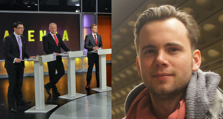Supervalåret 2014, Sverigedemokraterna, Debatt, Riksdagsvalet 2014