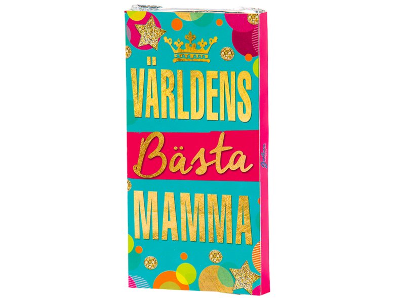 Världens bästa mamma choklad för 39 kronor