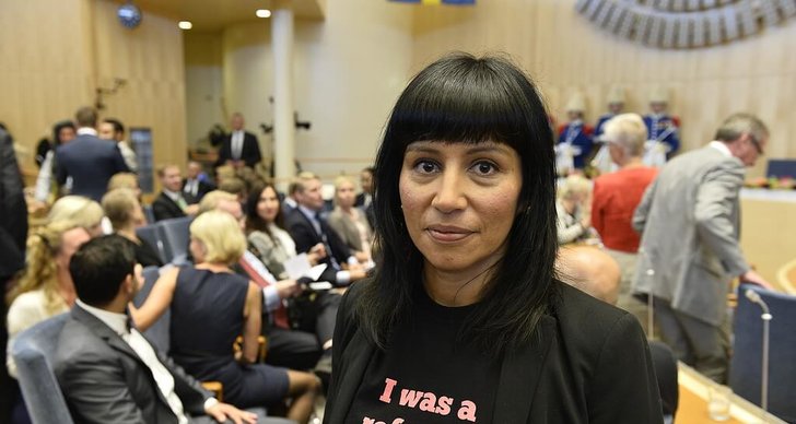 Sveriges sexigaste politiker, Rossana Dinamarca, vänsterpartiet