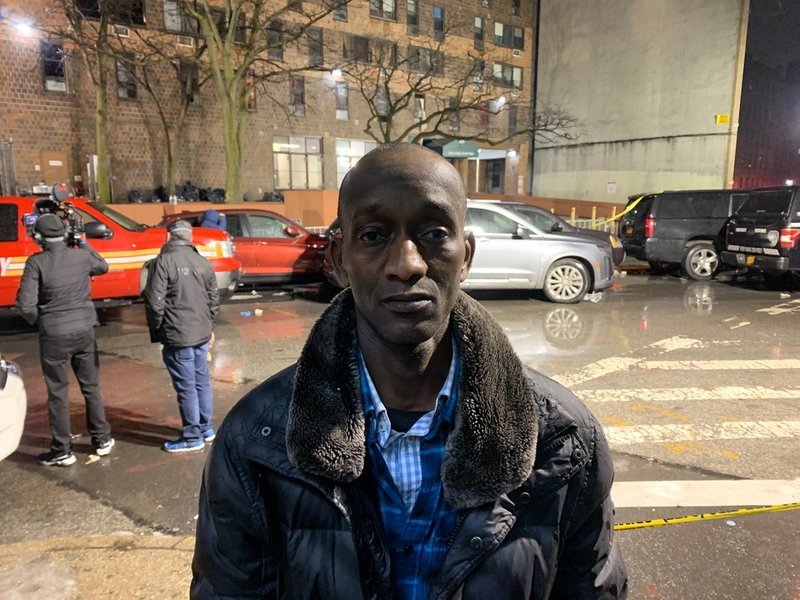 Touray Adam har fått besked om att flera släktingar omkom i branden.
