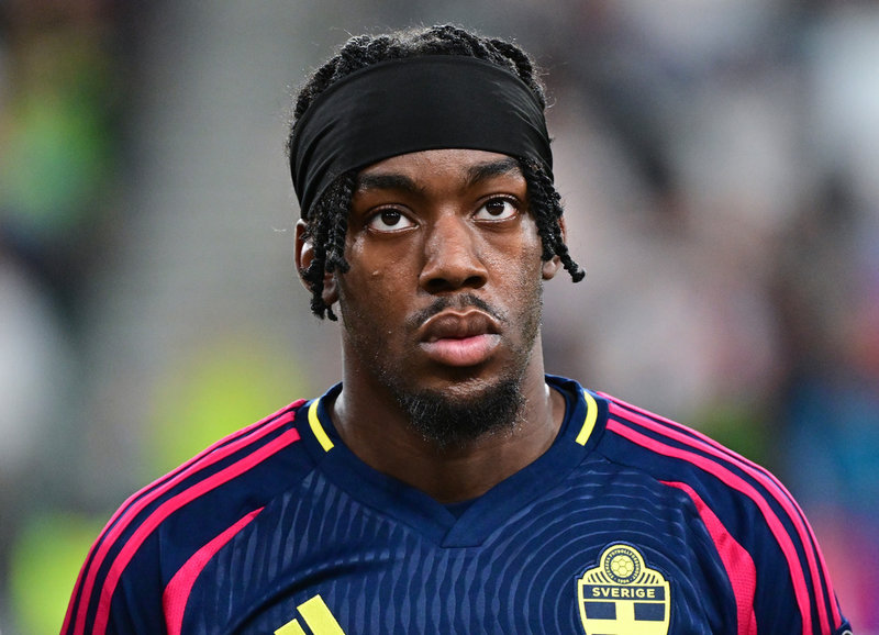 Anthony Elanga. Arkivbild.