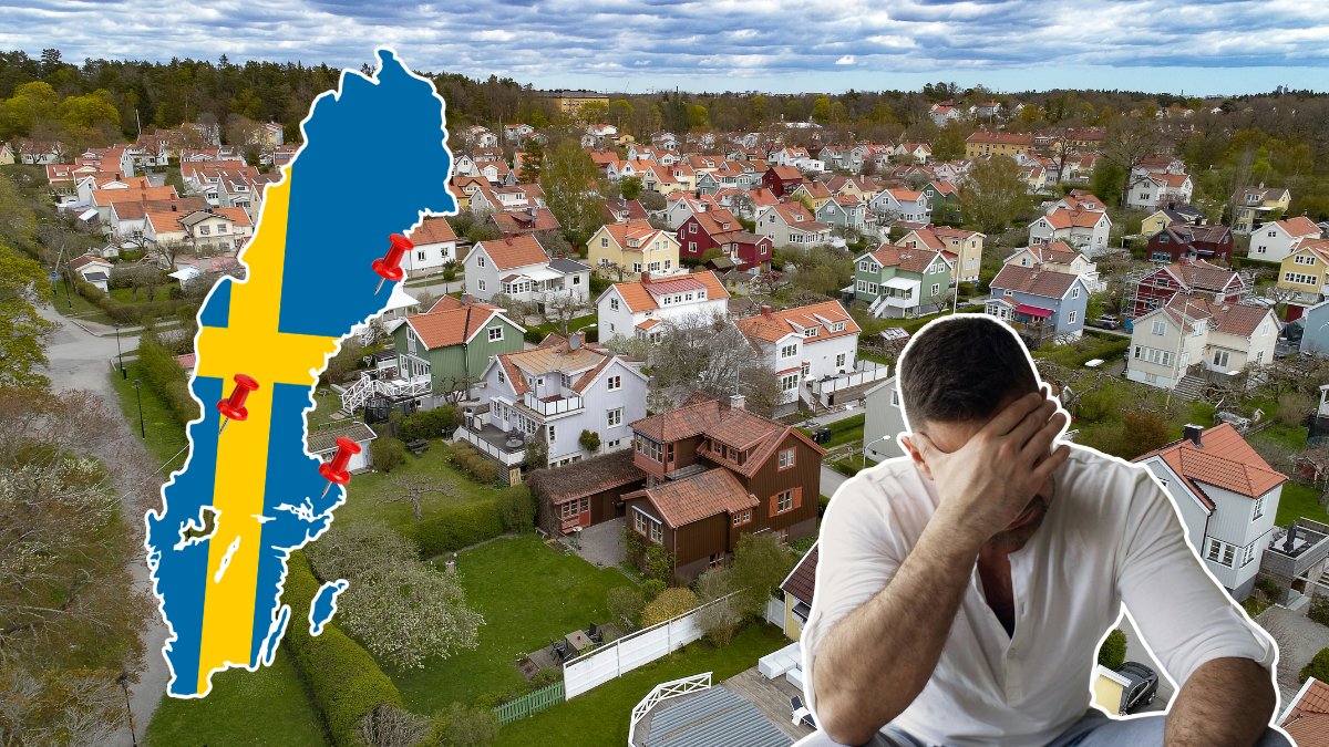 Lista: Här är kommunerna där villapriserna sjunkit mest