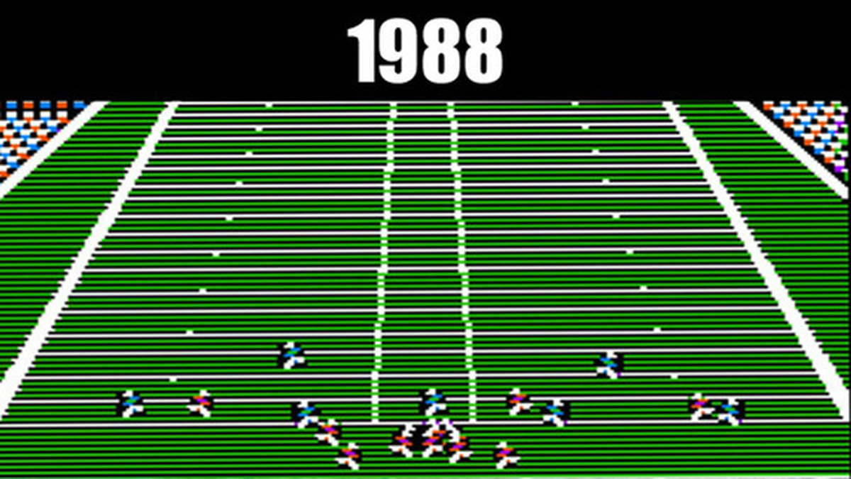Madden NFL – från en grön platta till det mest realistiska sportspelet någonsin på 25 år.