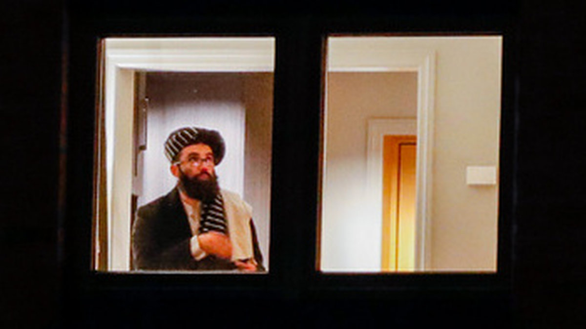 En av talibanstyrets mäktigaste företrädare, Anas Haqqani, checkade in på Soria Moria hotell i Oslo på lördagskvällen.