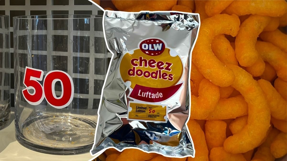 Så smakar ostbågar efter fyra dagar på hotell