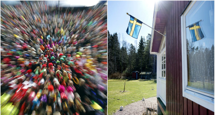 Sverige, Befolkning, prognos, Statistiska Centralbyrån