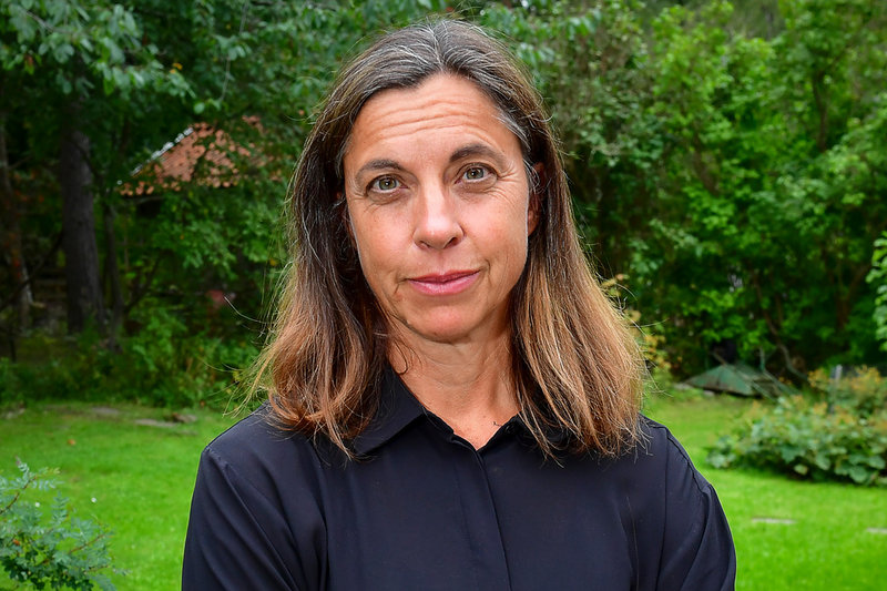 Hanna Thermaenius anser att det är viktigt att prata med sina barn efter bussolyckan i Stockholm. Arkivbild.