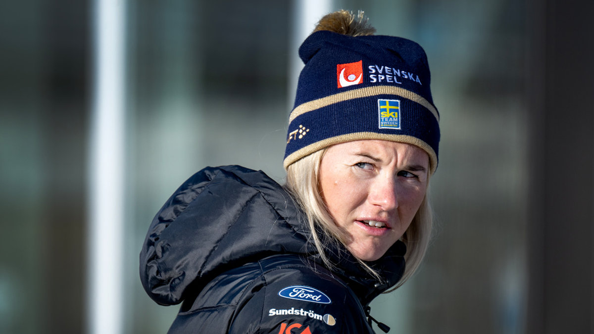 Maja Dahlqvist stöttar Johannes Høsflot Klæbo i hans konflikt med det norska skidförbundet. Arkivbild.