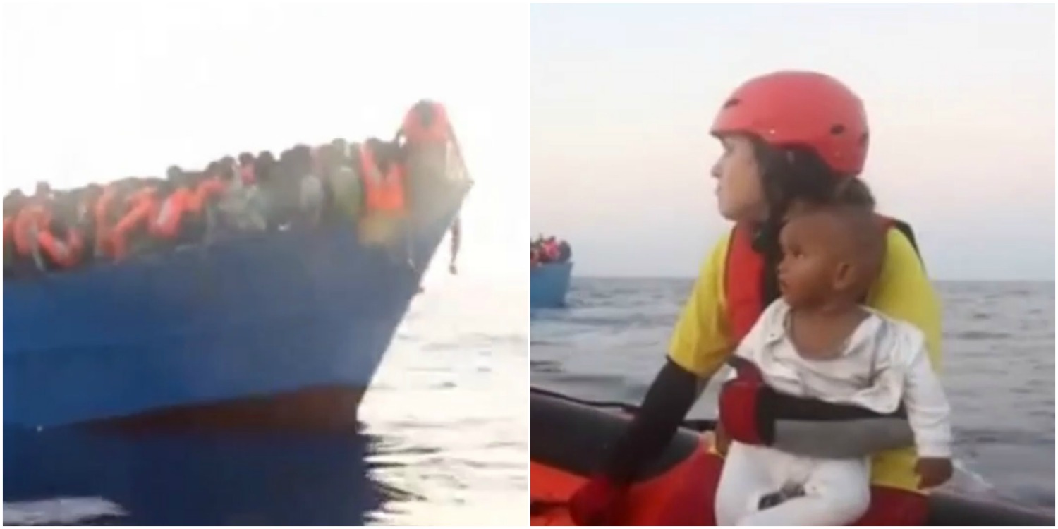 Invandring, Båt, Medelhavet, nyfödda