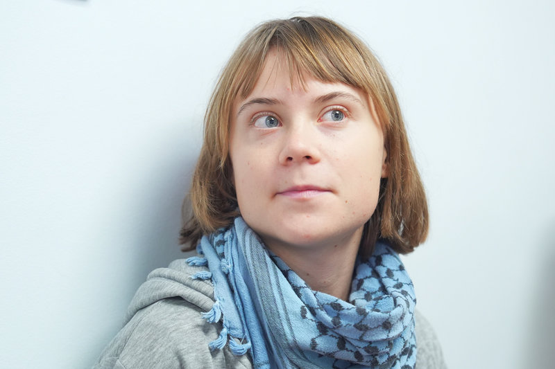 Under 2025 engagerade sig Greta Thunberg i "Gaza Freedom Flotilla". Foto: Spada