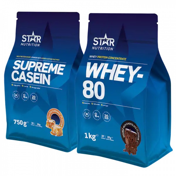 Populärt paket med proteinpulver Populärt paket med proteinpulver